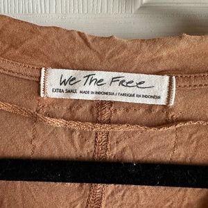 Free people long sleeve shirt